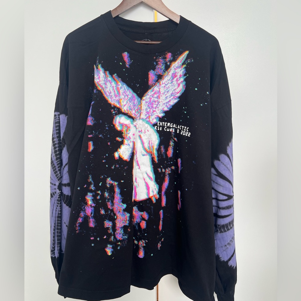 Kid Cudi Intergalactic Black Long Sleeve Tee